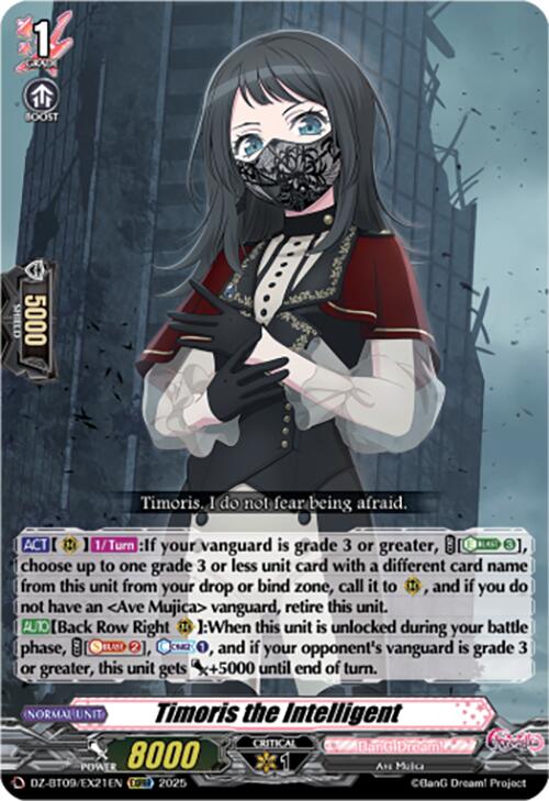 Timoris the Intelligent (EXC) (DZ-BT09/EX21EN) [Super Brave Detonation] | Pegasus Games WI