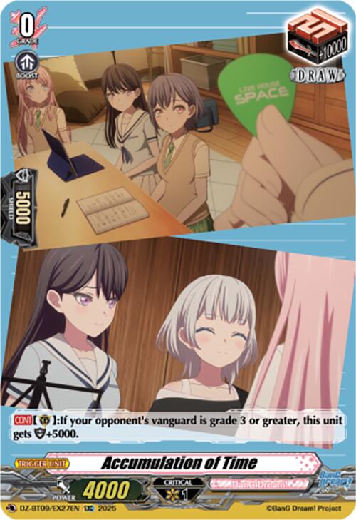 Accumulation of Time (EXC) (DZ-BT09/EX27EN) [Super Brave Detonation] | Pegasus Games WI