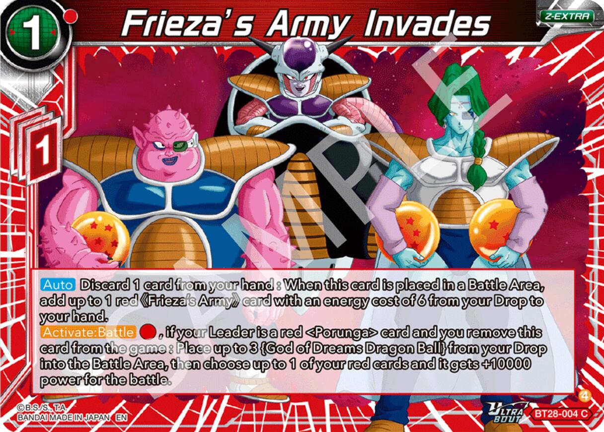 Frieza's Army Invades (BT28-004) [Prismatic Clash] | Pegasus Games WI