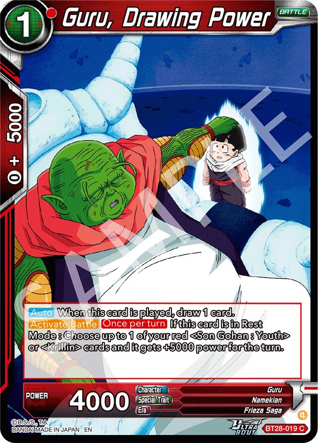 Guru, Drawing Power (BT28-019) [Prismatic Clash] | Pegasus Games WI
