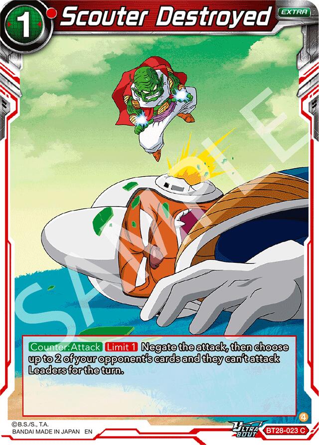 Scouter Destroyed (BT28-023) [Prismatic Clash] | Pegasus Games WI