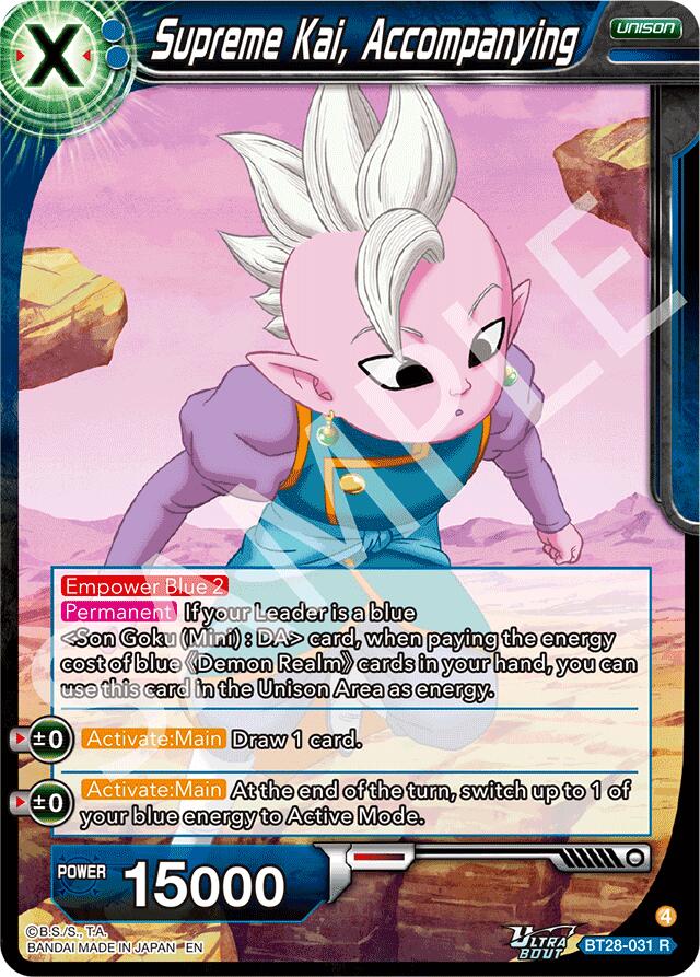Supreme Kai, Accompanying (BT28-031) [Prismatic Clash] | Pegasus Games WI