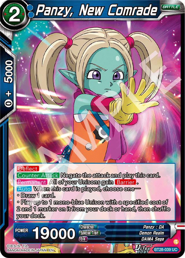 Panzy, New Comrade (BT28-039) [Prismatic Clash] | Pegasus Games WI