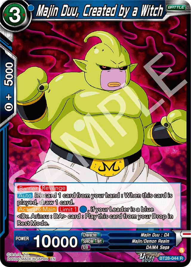Majin Duu, Created by a Witch (BT28-044) [Prismatic Clash] | Pegasus Games WI