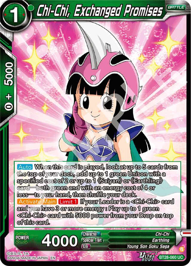 Chi-Chi, Exchanged Promises (BT28-060) [Prismatic Clash] | Pegasus Games WI
