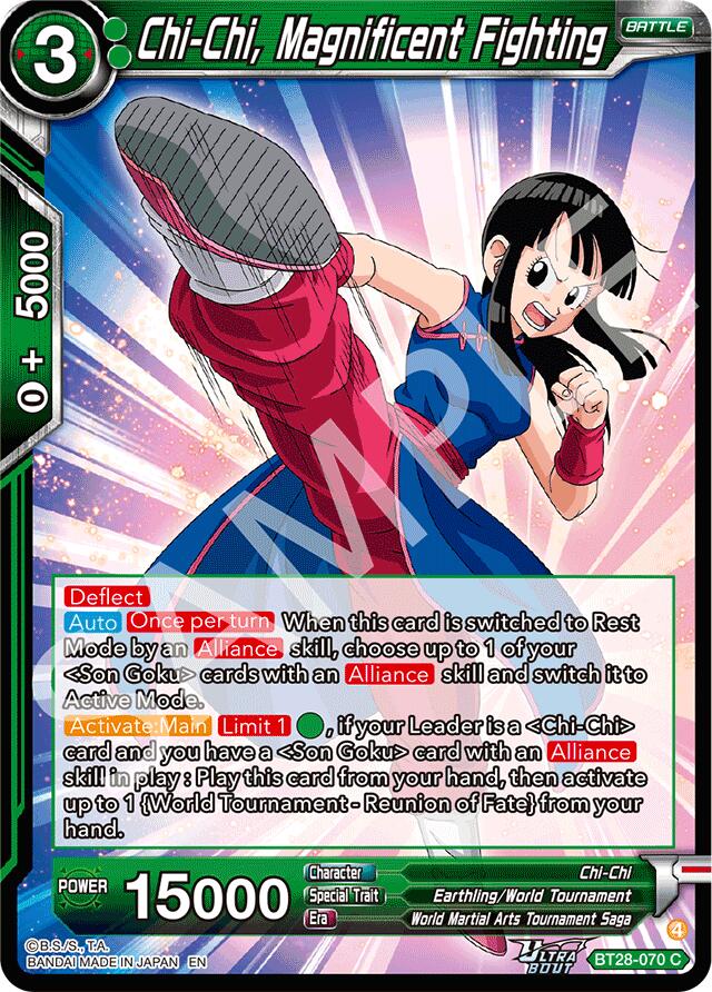 Chi-Chi, Magnificent Fighting (BT28-070) [Prismatic Clash] | Pegasus Games WI