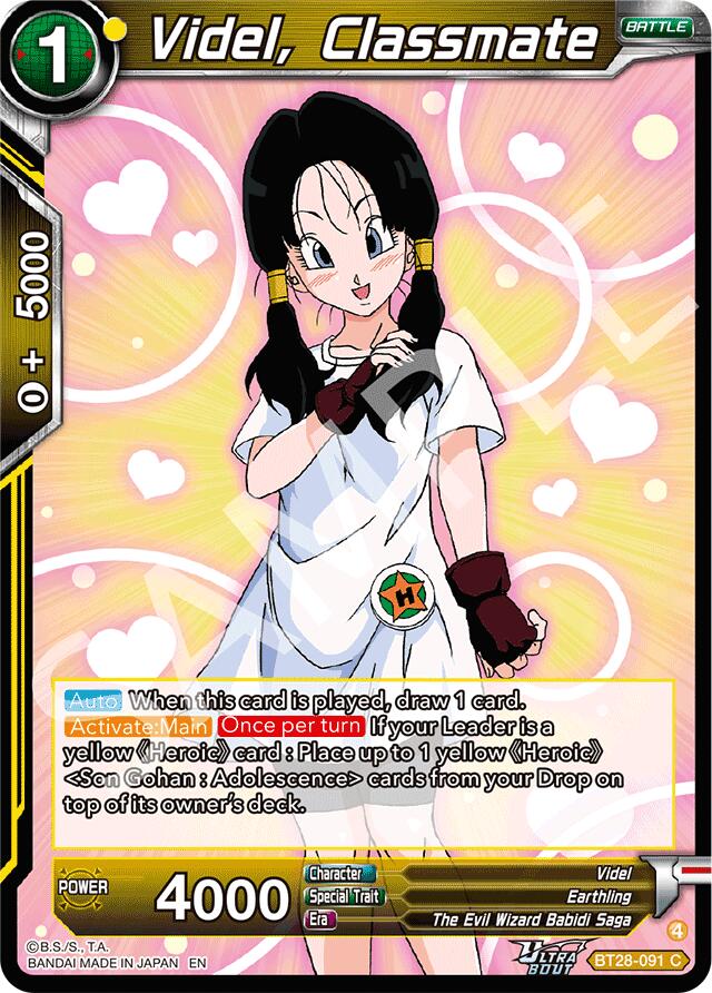 Videl, Classmate (BT28-091) [Prismatic Clash] | Pegasus Games WI