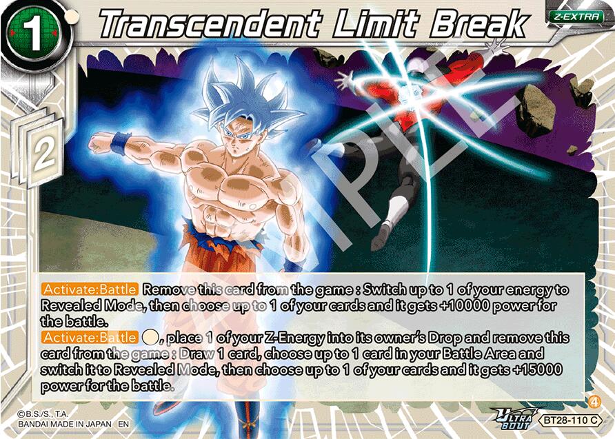 Transcendent Limit Break (BT28-110) [Prismatic Clash] | Pegasus Games WI