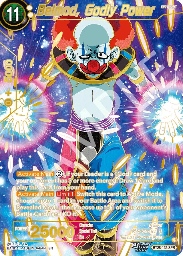 Belmod, Godly Power (SPR) (BT28-135) [Prismatic Clash] | Pegasus Games WI