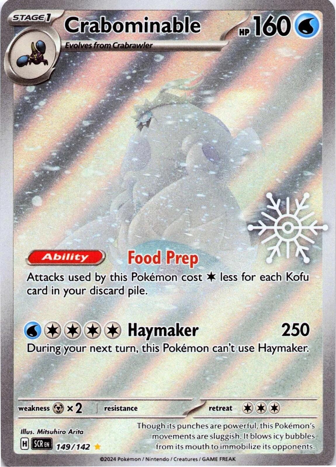 Crabominable (149/142) (Holiday Calendar) [Miscellaneous Cards] | Pegasus Games WI