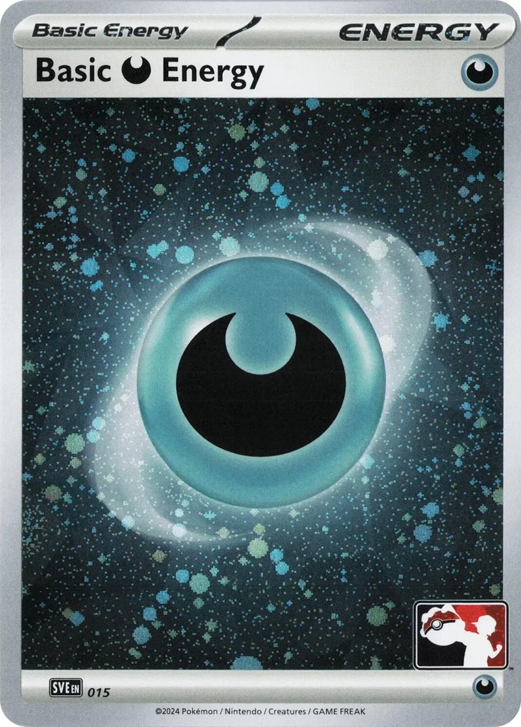 Basic Darkness Energy (015) (Cosmos Holo) [Prize Pack Series Seven] | Pegasus Games WI