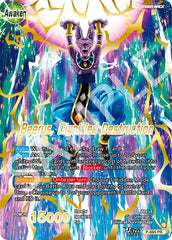 Beerus // Beerus, Dignified Destruction (Gold Stamped) (P-695) [Promotion Cards] | Pegasus Games WI