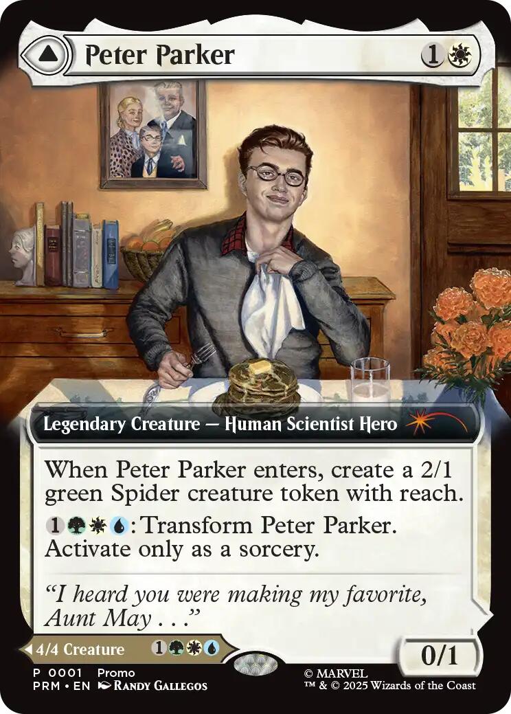 Peter Parker (Extended Art) [Marvel's Spider-Man Promos] | Pegasus Games WI