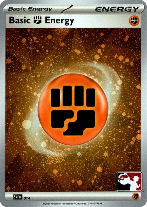 Basic Fighting Energy (014) (Cosmos Holo) [Prize Pack Series Seven] | Pegasus Games WI