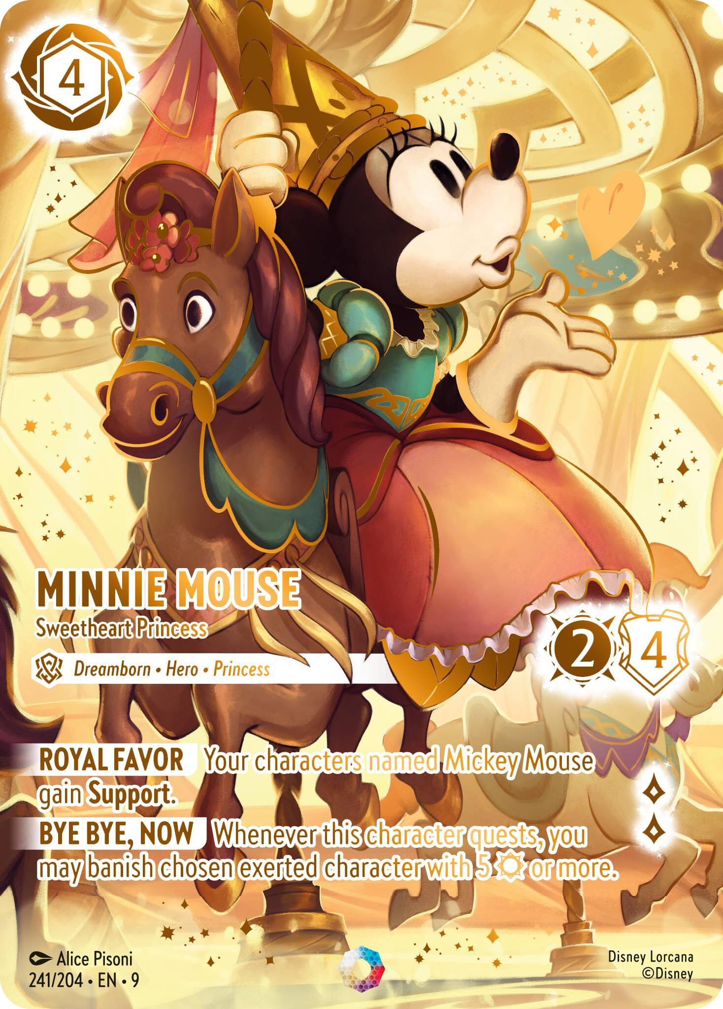 Minnie Mouse - Sweetheart Princess (Iconic) (241/204) [Fabled] | Pegasus Games WI