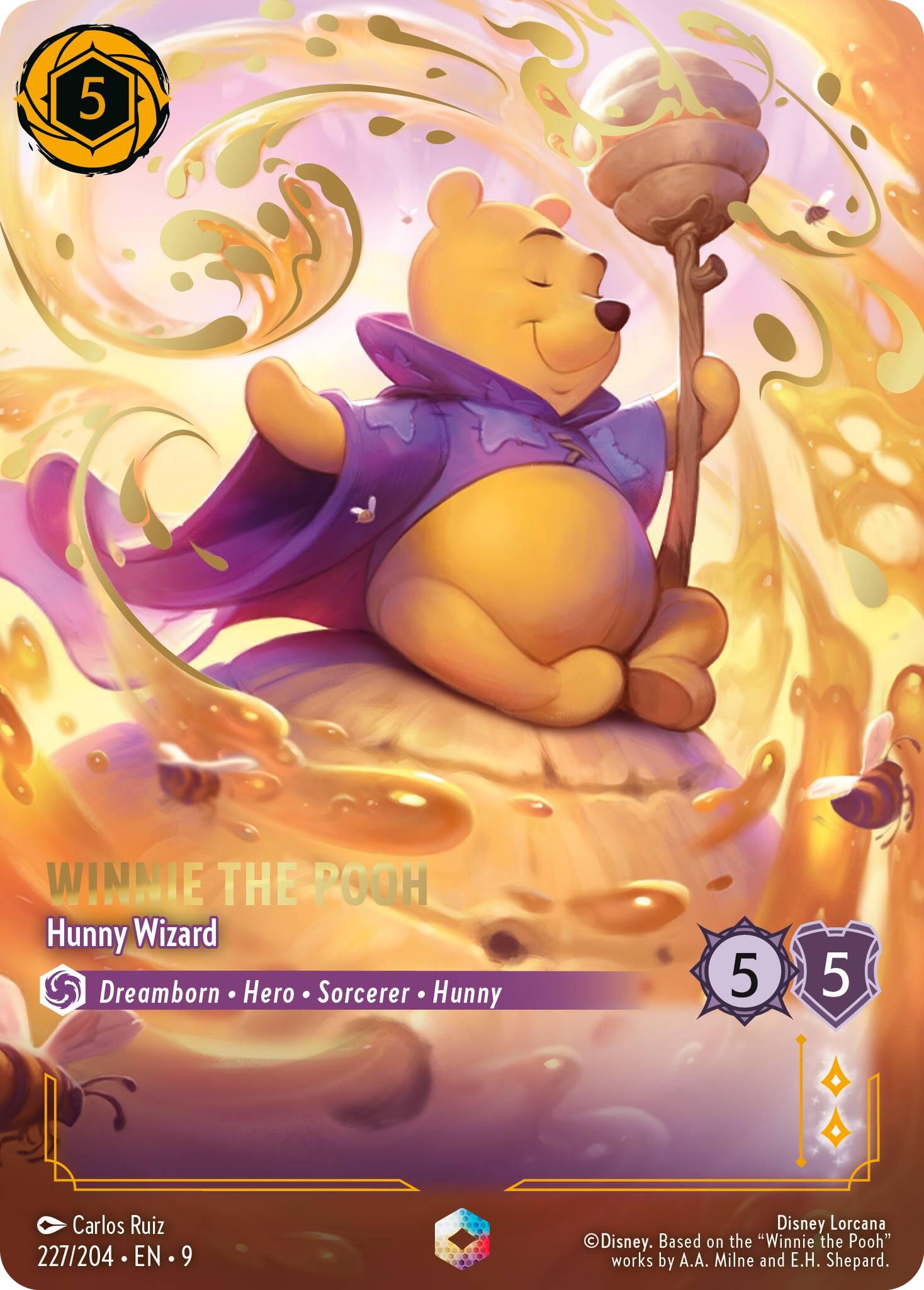 Winnie the Pooh - Hunny Wizard (Enchanted) (227/204) [Fabled] | Pegasus Games WI