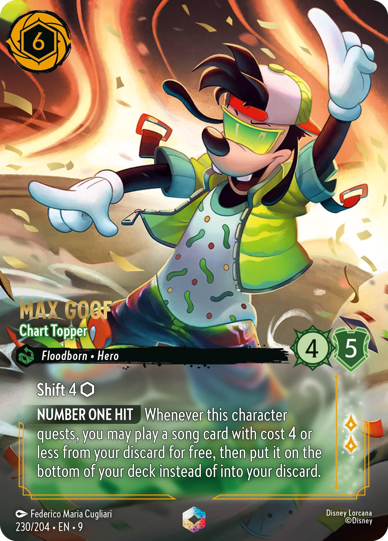Max Goof - Chart Topper (Enchanted) (230/204) [Fabled] | Pegasus Games WI