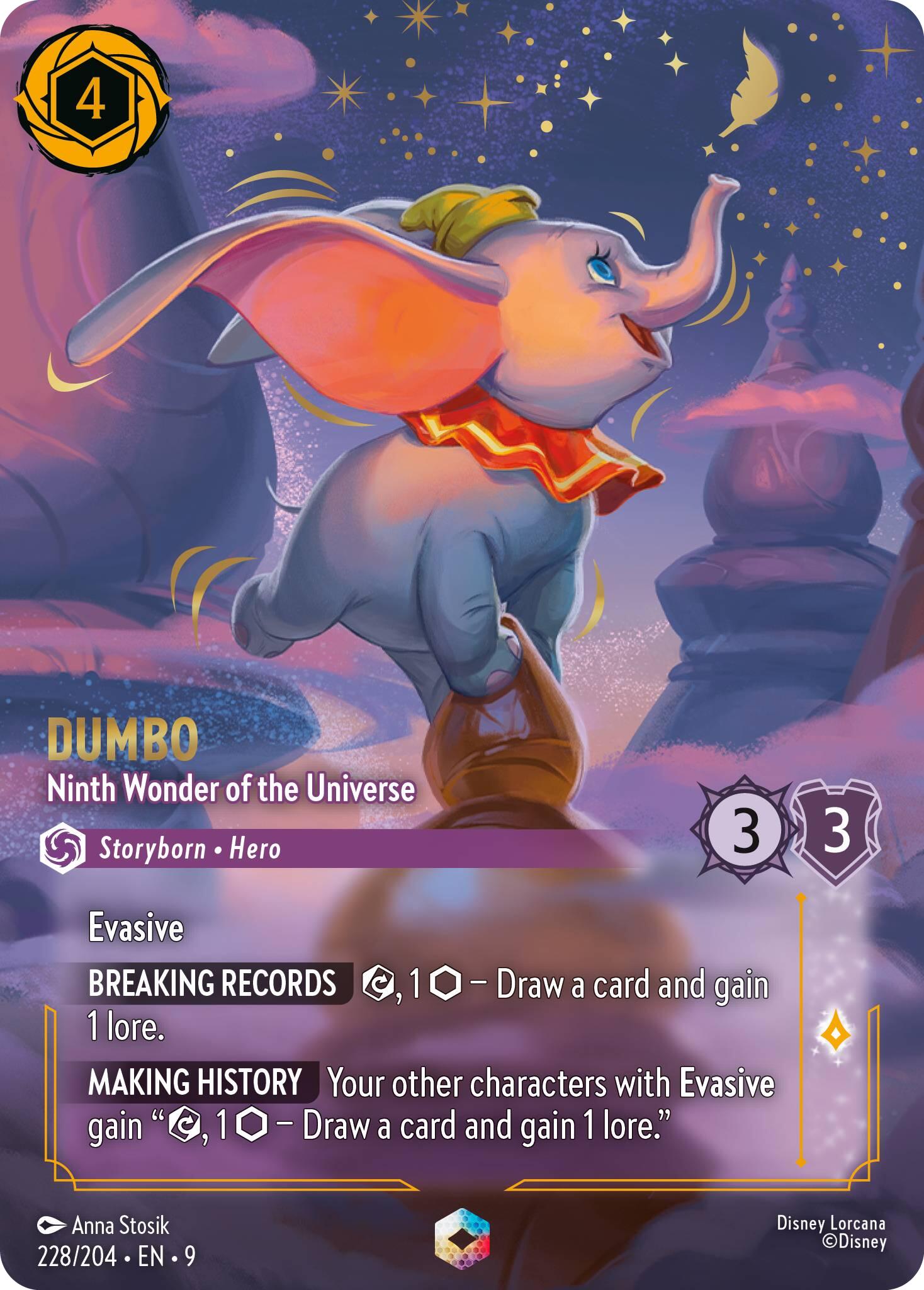 Dumbo - Ninth Wonder of the Universe (Enchanted) (228/204) [Fabled] | Pegasus Games WI
