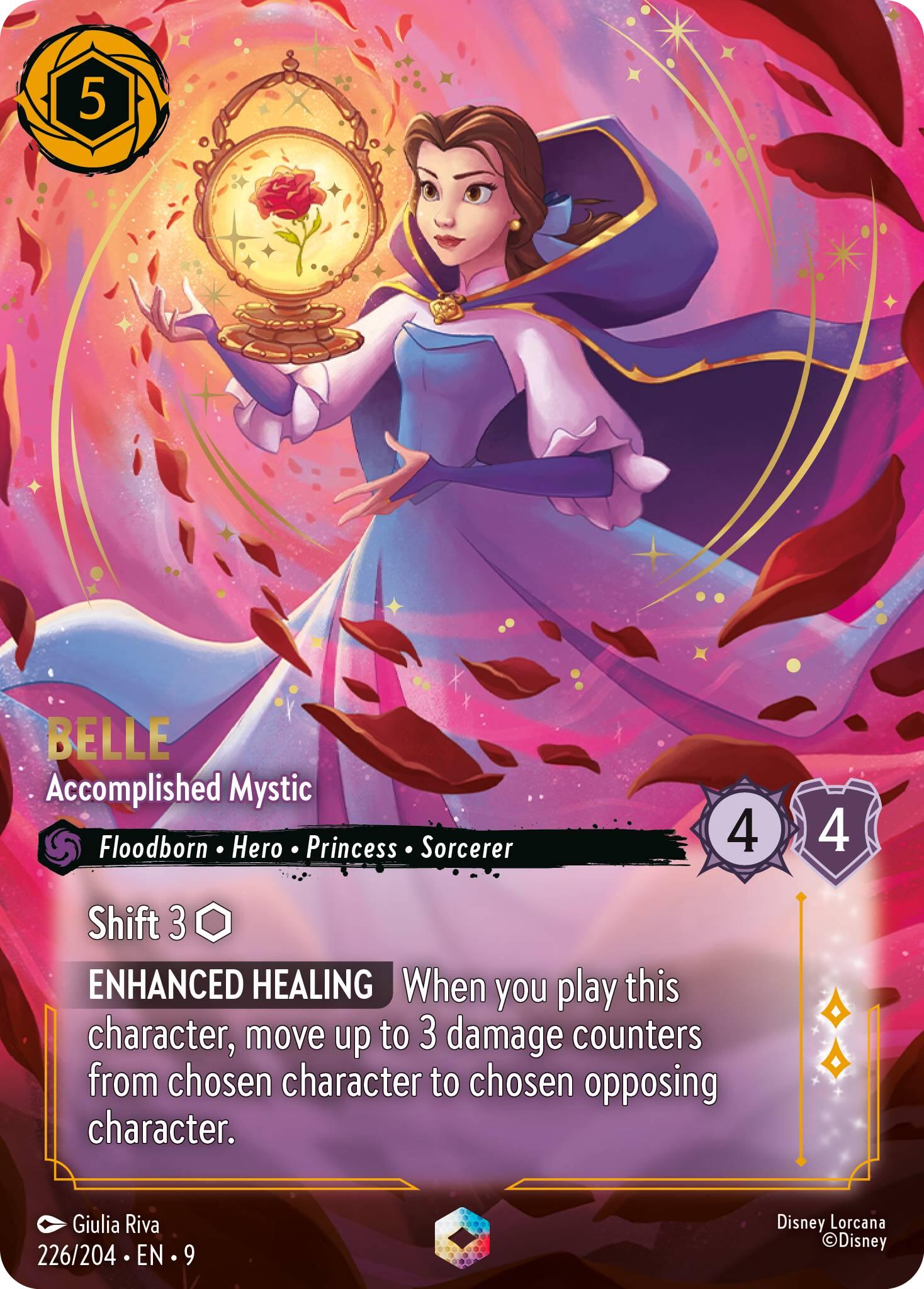 Belle - Accomplished Mystic (Enchanted) (226/204) [Fabled] | Pegasus Games WI