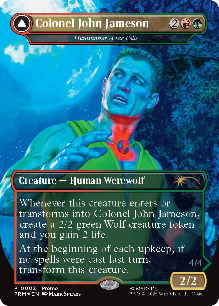 Colonel John Jameson - Huntmaster of the Fells (Borderless) [Media Promos] | Pegasus Games WI