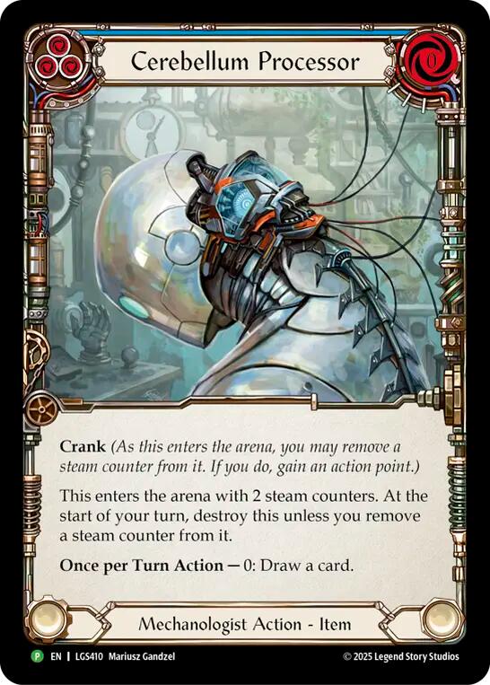 Cerebellum Processor [LGS410] (Promo)  Cold Foil | Pegasus Games WI