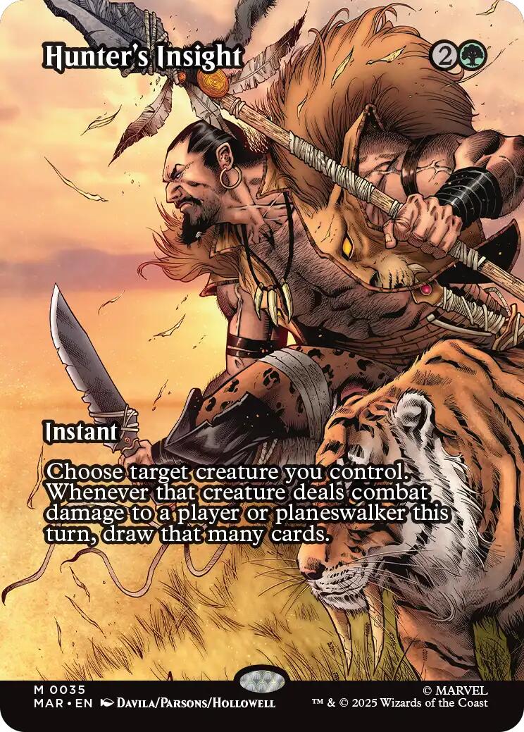 Hunter's Insight (Borderless) [Marvel Universe: Eternal-Legal] | Pegasus Games WI