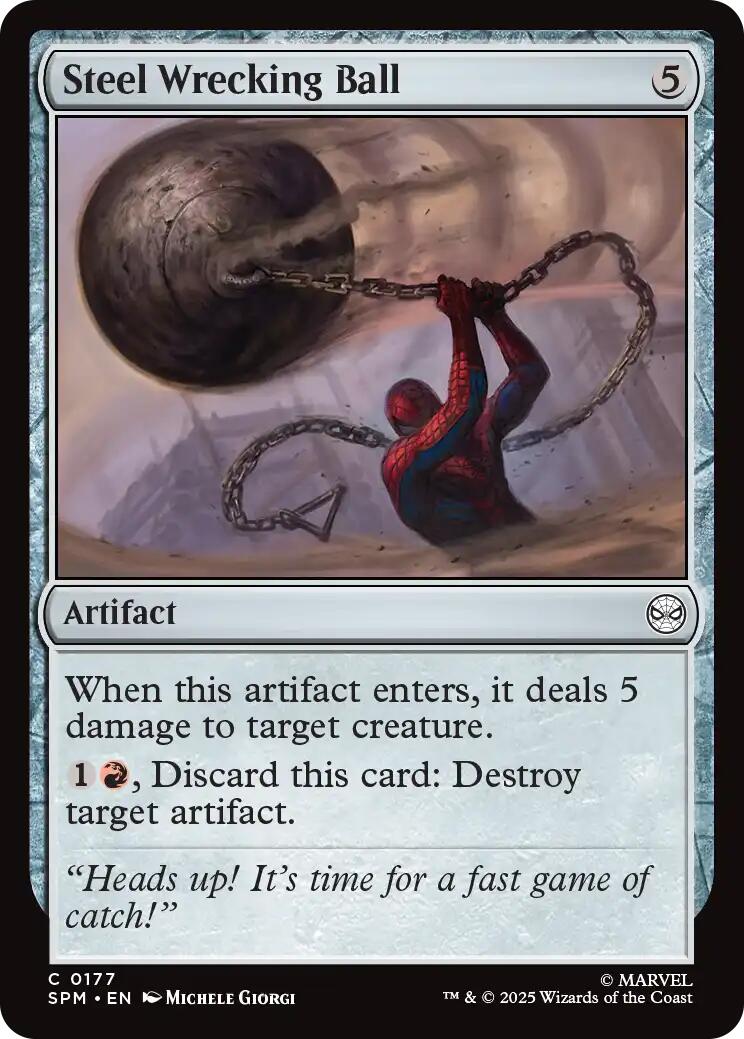 Steel Wrecking Ball [Marvel's Spider-Man] | Pegasus Games WI