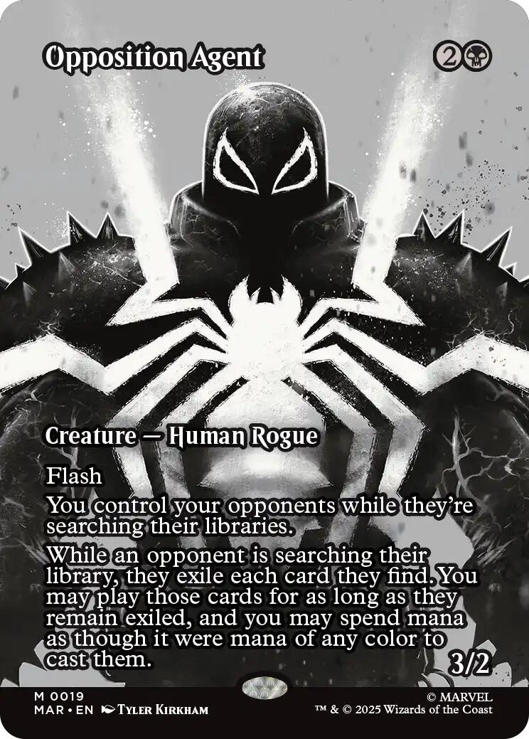 Opposition Agent (Borderless) [Marvel's Spider-Man: Eternal-Legal] | Pegasus Games WI