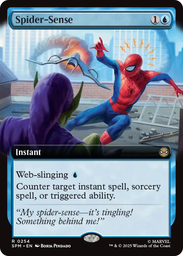 Spider-Sense (Extended Art) [Marvel's Spider-Man] | Pegasus Games WI
