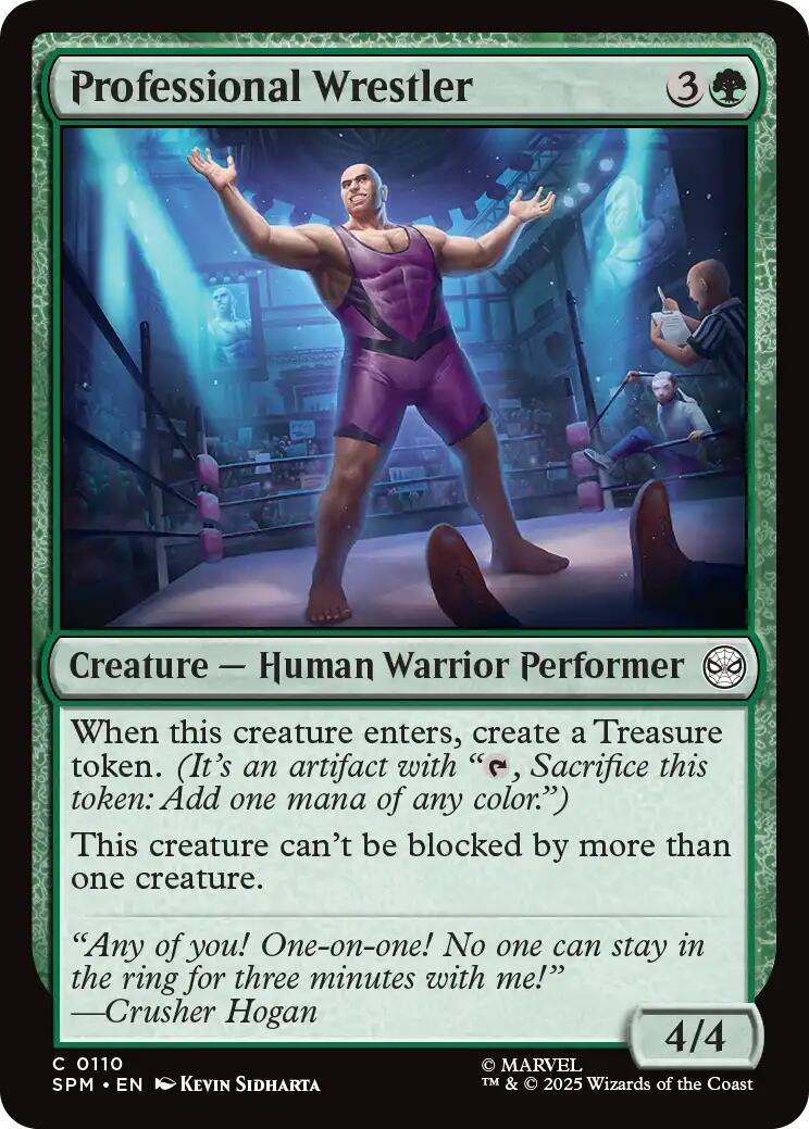 Professional Wrestler [Marvel's Spider-Man] | Pegasus Games WI