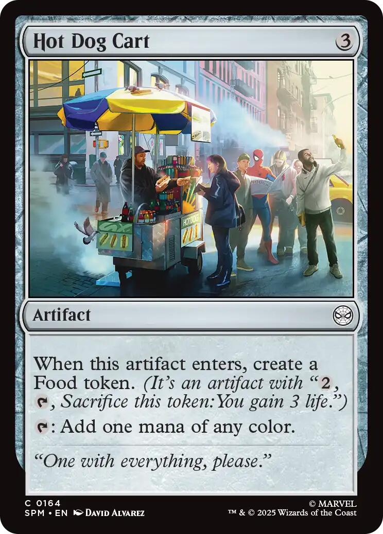 Hot Dog Cart [Marvel's Spider-Man] | Pegasus Games WI