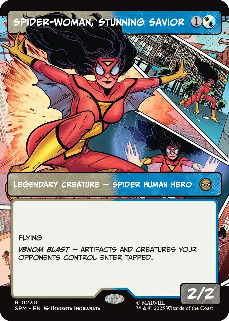Spider-Woman, Stunning Savior (Borderless) [Marvel's Spider-Man] | Pegasus Games WI