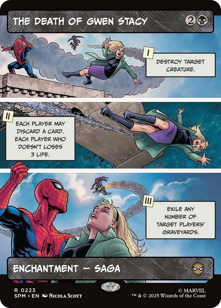 The Death of Gwen Stacy (Borderless) [Marvel's Spider-Man] | Pegasus Games WI