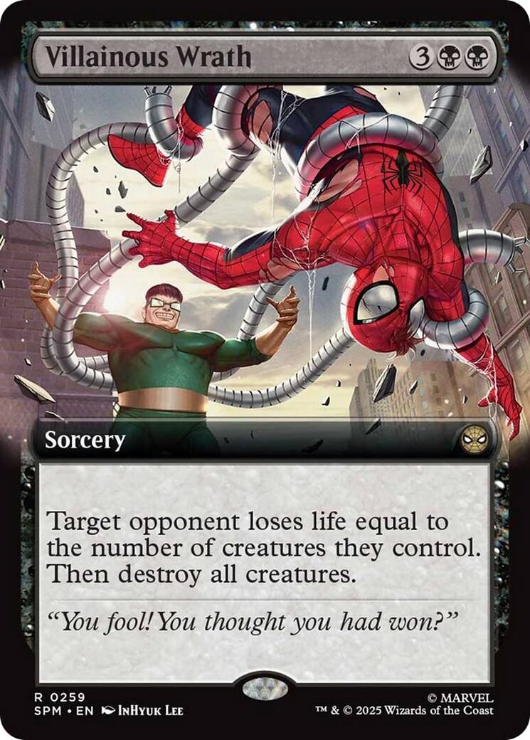 Villainous Wrath (Extended Art) [Marvel's Spider-Man] | Pegasus Games WI