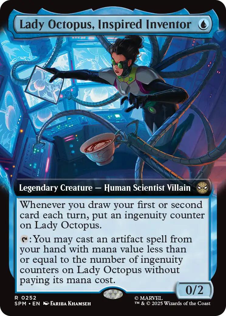 Lady Octopus, Inspired Inventor (Extended Art) [Marvel's Spider-Man] | Pegasus Games WI