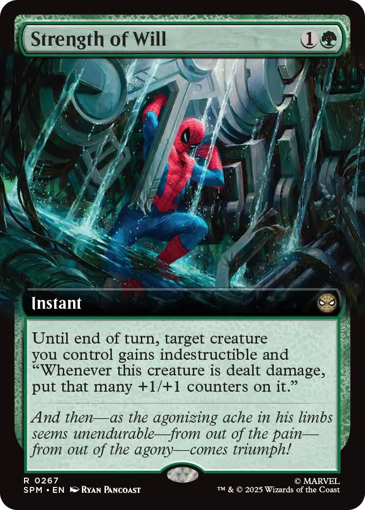 Strength of Will (Extended Art) [Marvel's Spider-Man] | Pegasus Games WI