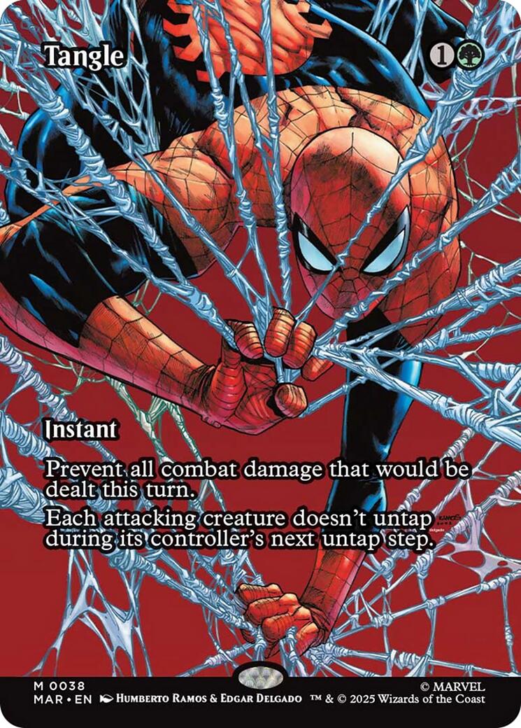 Tangle (Borderless) [Marvel's Spider-Man: Eternal-Legal] | Pegasus Games WI