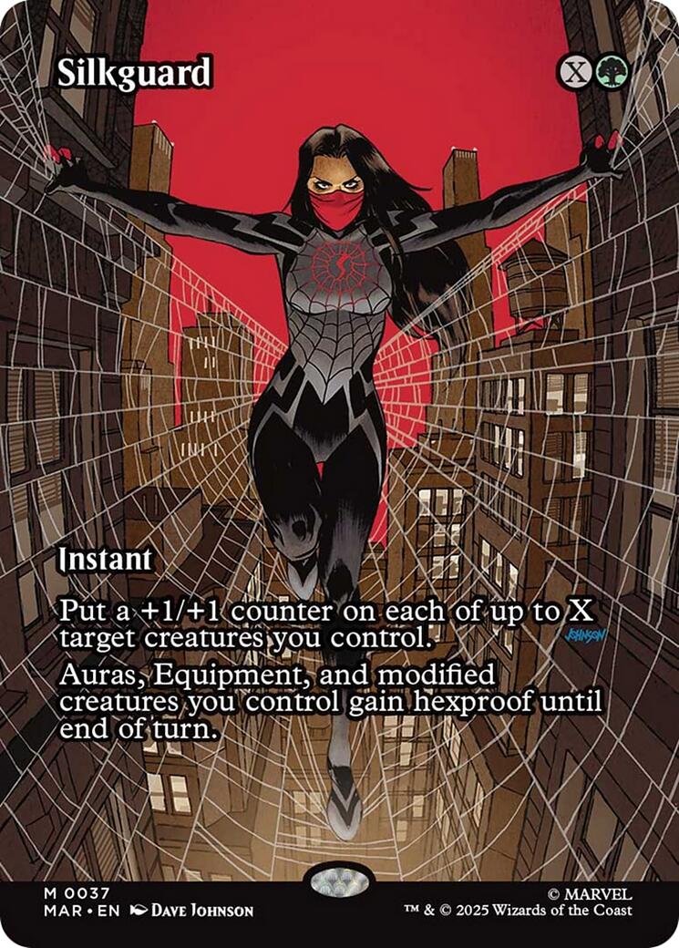 Silkguard (Borderless) [Marvel's Spider-Man: Eternal-Legal] | Pegasus Games WI
