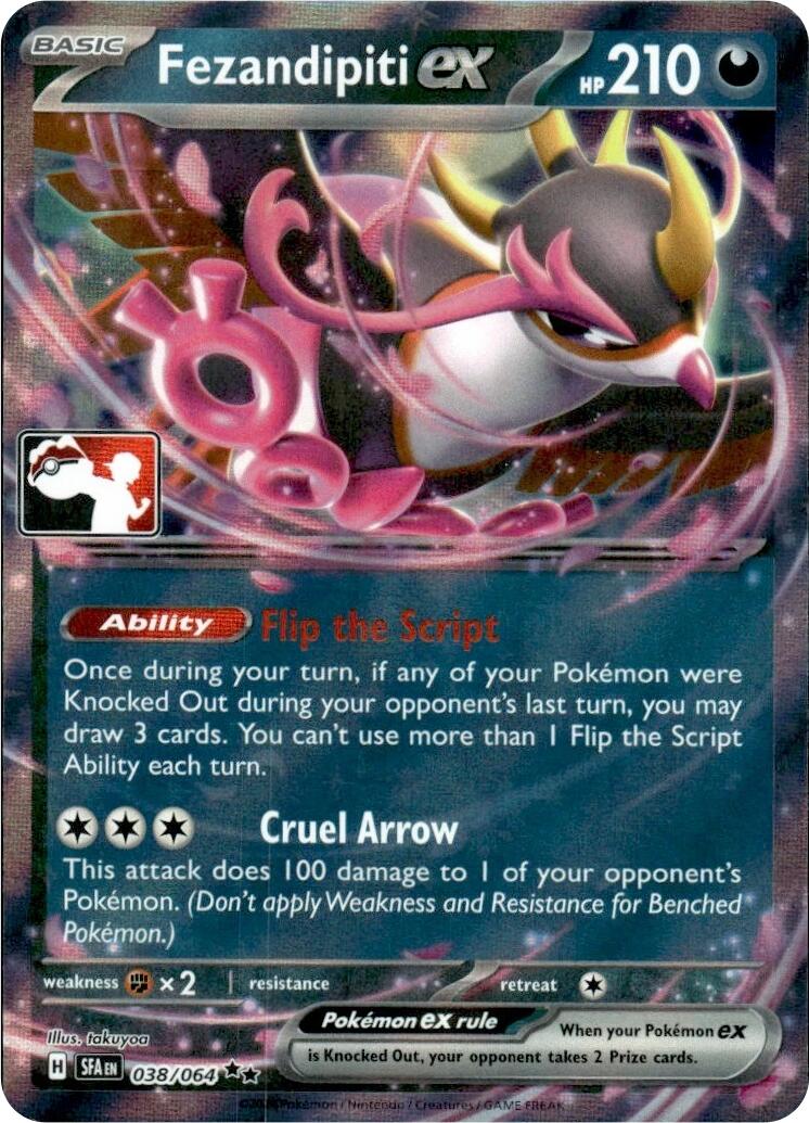 Fezandipiti ex (038/064) [Prize Pack Series Seven] | Pegasus Games WI