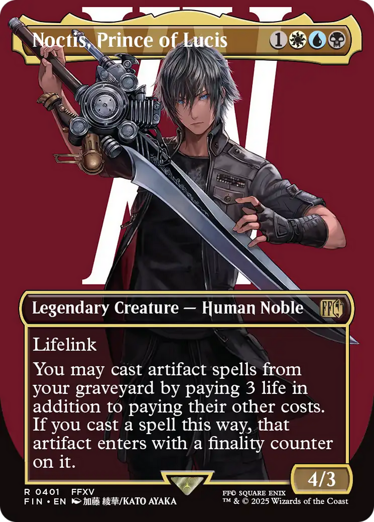 Noctis, Prince of Lucis (Borderless) [FINAL FANTASY] | Pegasus Games WI