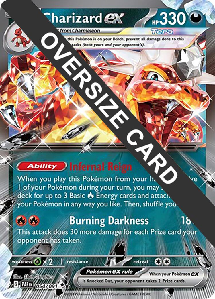 Charizard ex (054/091) (Jumbo Card) [Miscellaneous Cards] | Pegasus Games WI