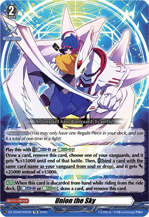 Union the Sky (DZ-SS09/020EN) [DZ-SS09: Zero Tendo Start Deck] | Pegasus Games WI