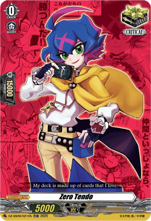 Zero Tendo (DZ-SS09/021EN) [DZ-SS09: Zero Tendo Start Deck] | Pegasus Games WI