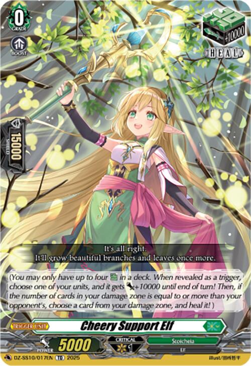 Cheery Support Elf (DZ-SS10/017EN) [DZ-SS10: Shiki Otei Start Deck] | Pegasus Games WI
