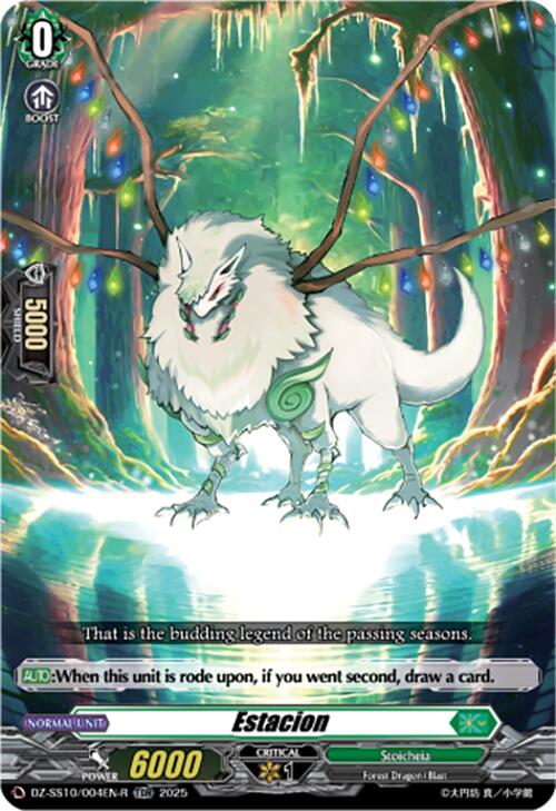 Estacion (TDR) (DZ-SS10/004EN-R) [DZ-SS10: Shiki Otei Start Deck] | Pegasus Games WI