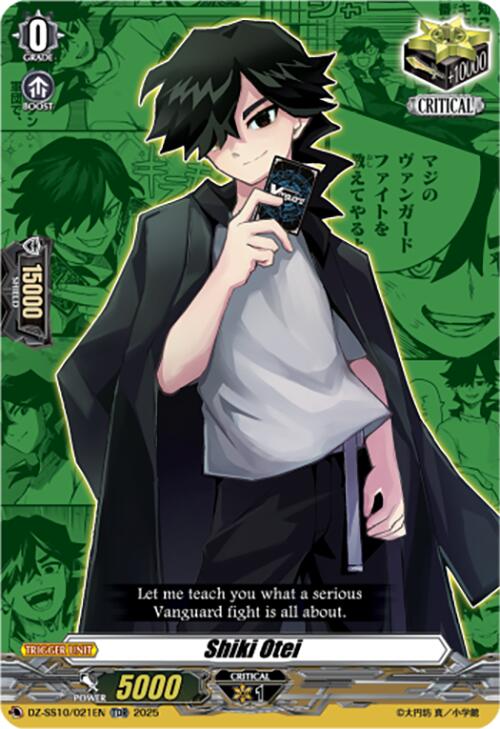 Blast (TDR) (DZ-SS10/T01EN-R) [DZ-SS10: Shiki Otei Start Deck] | Pegasus Games WI