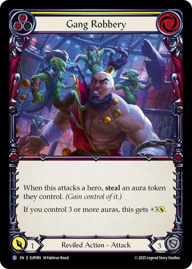 Gang Robbery [SUP085] (Super Slam)  Rainbow Foil | Pegasus Games WI