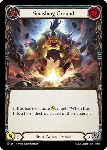 Smashing Ground [SUP132] (Super Slam) | Pegasus Games WI