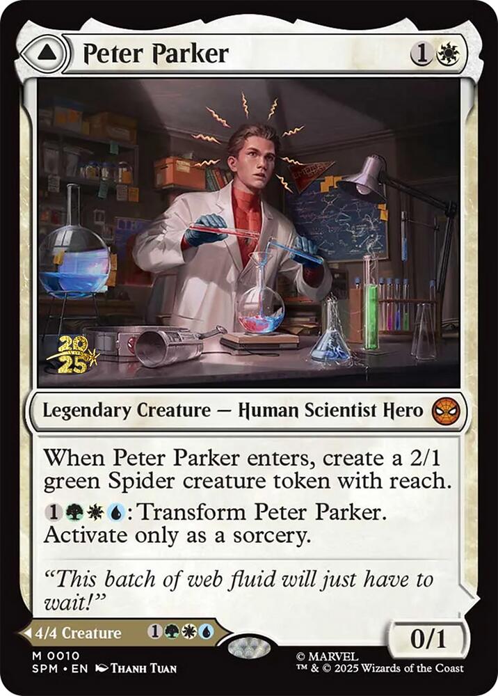 Peter Parker // Amazing Spider-Man [Marvel's Spider-Man Prerelease Promos] | Pegasus Games WI