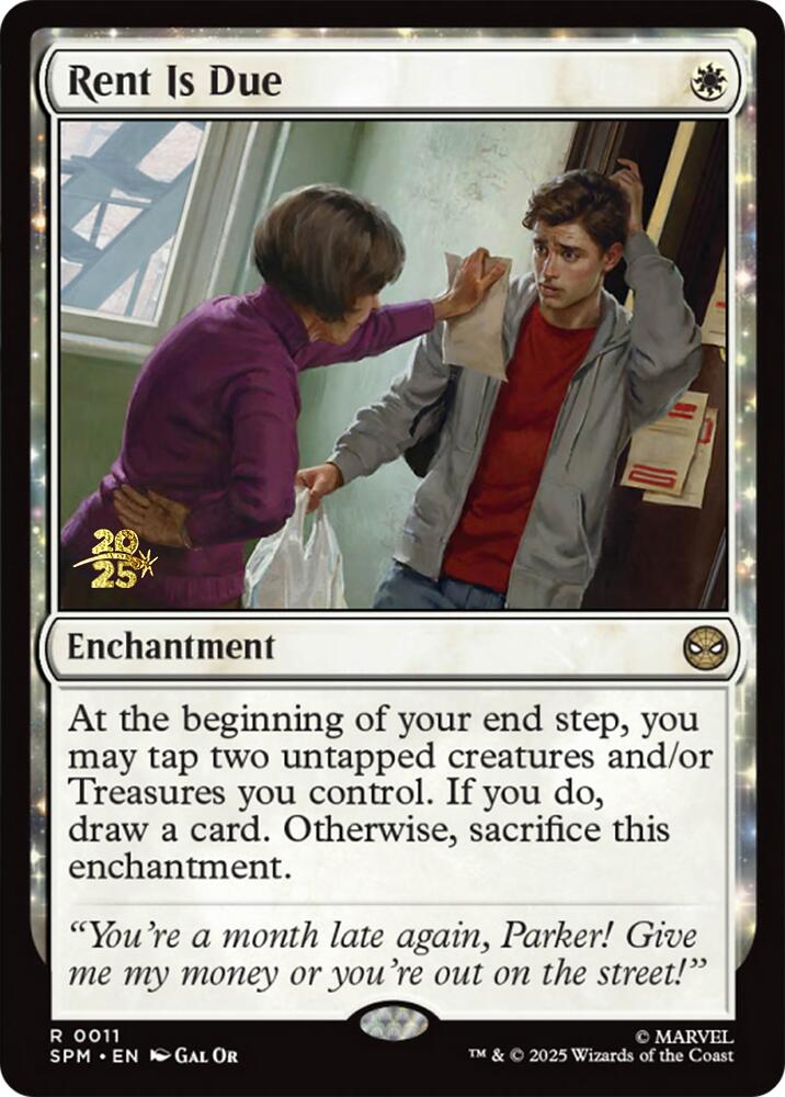 Rent Is Due [Marvel's Spider-Man Prerelease Promos] | Pegasus Games WI